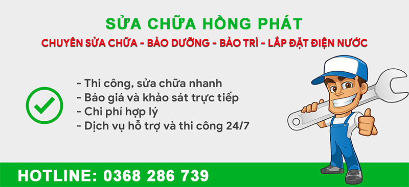 Hồng Phát chuyên sửa chữa điện nước
