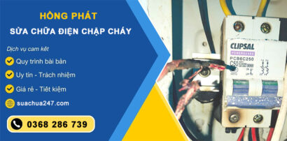 Sửa chữa điện bị chập cháy